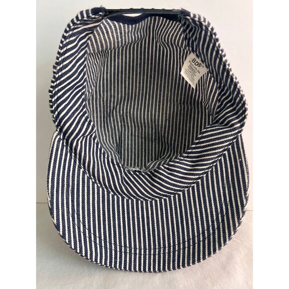 Chuggington Railroad Hat Cap Blue White Stripe Youth Size - Picture 6 of 7